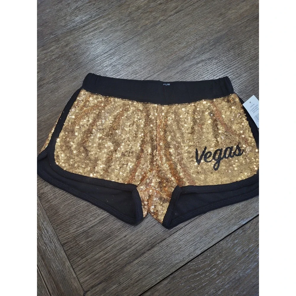 Sexy size Medium Vegas booty sequin shorts.‎ Girls night, special time. New. Mgm